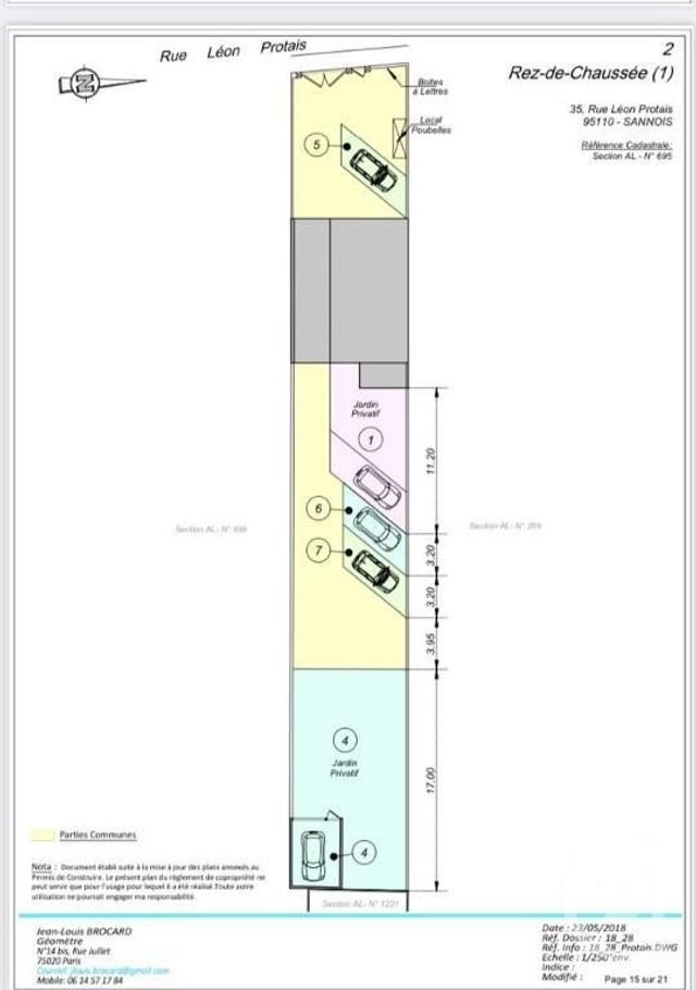 Afficher la photo en grand Appartement F3 à vendre - 3 pièces - 46.85 m2 - SANNOIS - 95 - ILE-DE-FRANCE - Century 21 La Demeure
